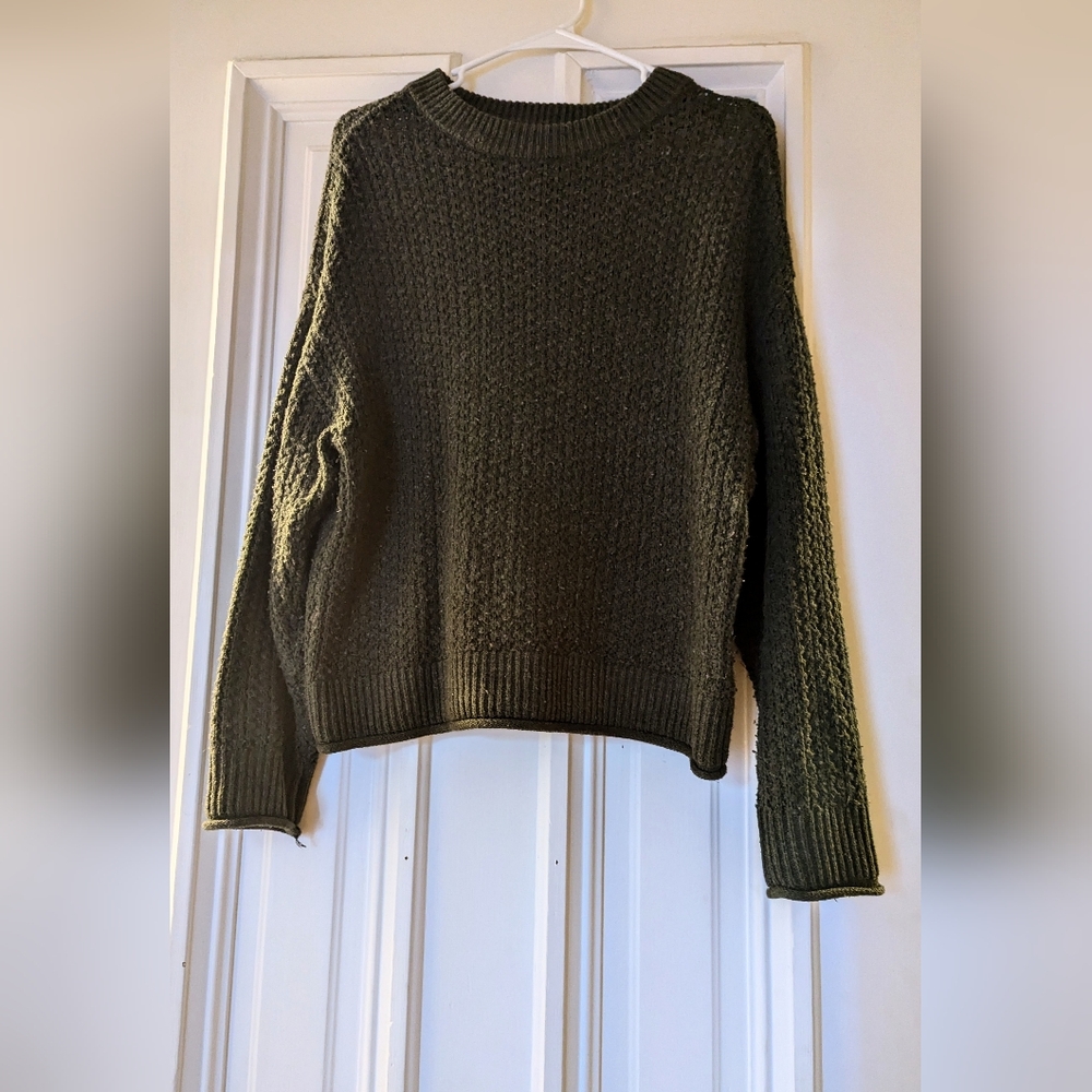Olive Green Women's Sweater